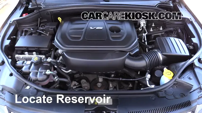 2017 Jeep Grand Cherokee Laredo 3.6L V6 FlexFuel Liquide essuie-glace Ajouter du liquide